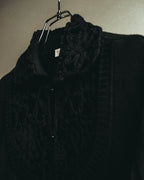 "VALENTINO ROMA" 00's Ruffled virgin wool knit sweater