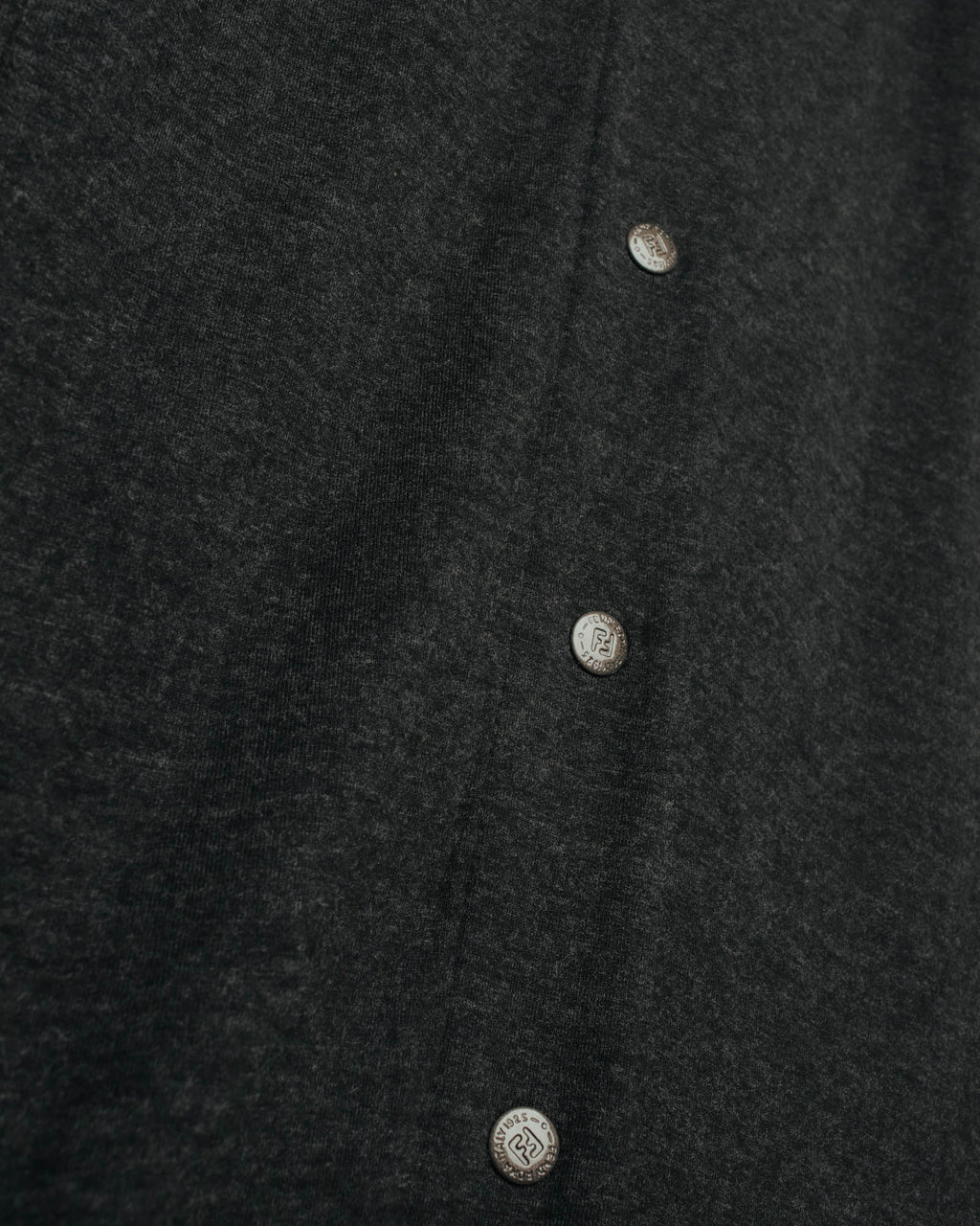 "FENDI jeans" 90's Front button knit maxi skirt