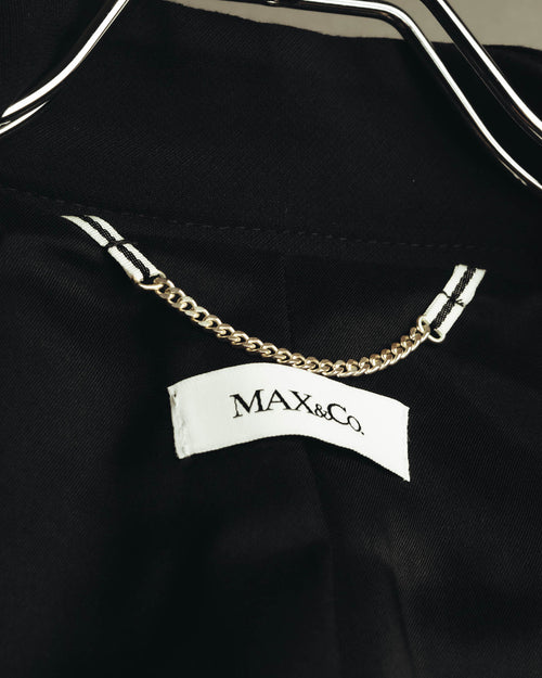 "MAX&Co." 10's Compact cropped tailored jacket