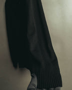 "VALENTINO ROMA" 00's Ruffled virgin wool knit sweater