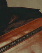 –SPECIAL– "CÉLINE" 70's-80's Vintage monogram suede chain shoulder bag