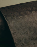 "GIORGIO ARMANI" 90's-00's Dark jacquard silk necktie