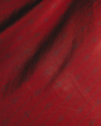 "GUCCI" 80's-90's Classic burgundy silk scarf