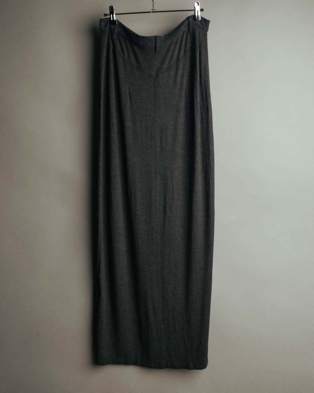 "FENDI jeans" 90's Front button knit maxi skirt