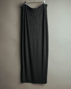 "FENDI jeans" 90's Front button knit maxi skirt