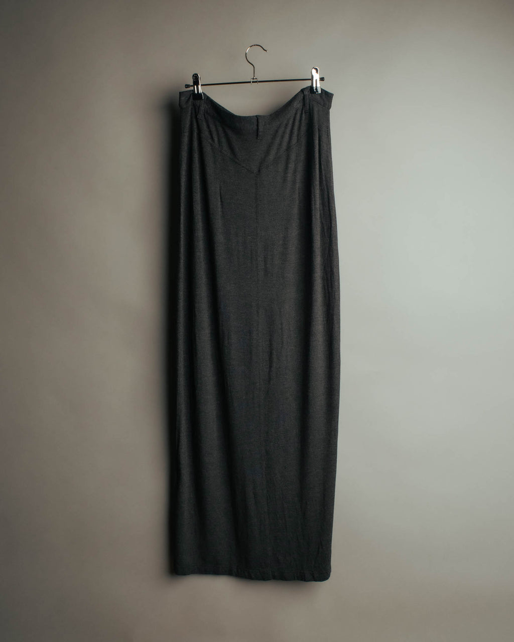 "FENDI jeans" 90's Front button knit maxi skirt