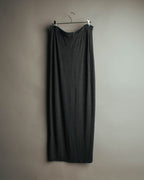 "FENDI jeans" 90's Front button knit maxi skirt
