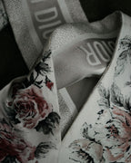 “Christian Dior“ 2018’s-2023’s Rose print silk mitzah scarf