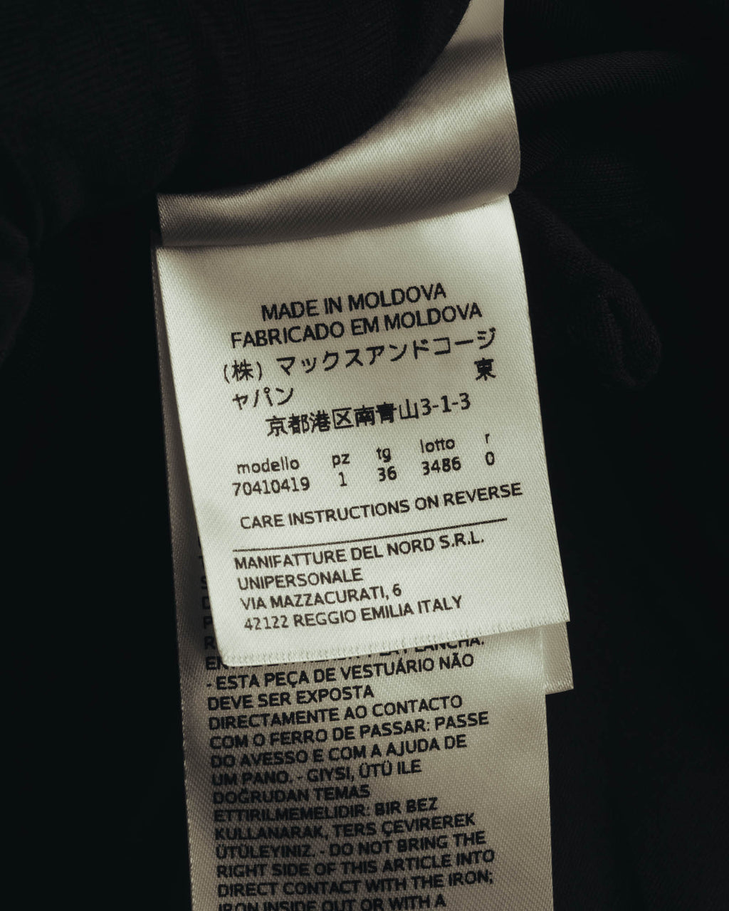 "MAX&Co." 10's Compact cropped tailored jacket