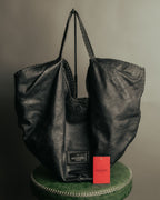 -SPECIAL- “VALENTINO GARAVANI” 2006-2009 Histoire whipstitch leather tote bag