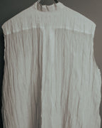 “PLEATS PLEASE ISSEY MIYAKE”
00’s-10’s Twisted pleat sleeveless shirt