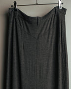 "FENDI jeans" 90's Front button knit maxi skirt