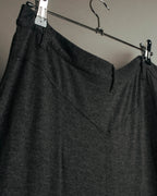 "FENDI jeans" 90's Front button knit maxi skirt