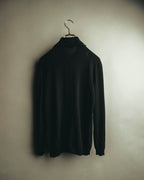 "VALENTINO ROMA" 00's Ruffled virgin wool knit sweater