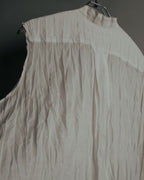 “PLEATS PLEASE ISSEY MIYAKE”
00’s-10’s Twisted pleat sleeveless shirt
