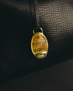 "Burberrys" 80's-90's Grained leather boston bag
