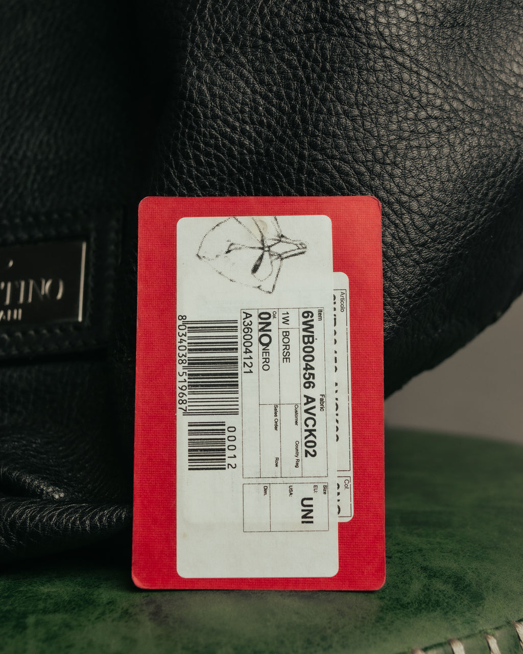 -SPECIAL- “VALENTINO GARAVANI” 2006-2009 Histoire whipstitch leather tote bag