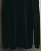 "VALENTINO ROMA" 00's Ruffled virgin wool knit sweater