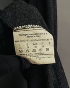 "FENDI jeans" 90's Front button knit maxi skirt