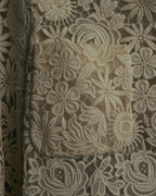 "VALENTINO" 2010's Cropped floral lace jacket