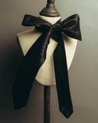 "GIORGIO ARMANI" 90's-00's Dark jacquard silk necktie