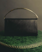 "Cartier" 90's-00's Sculptural leather clutch bag