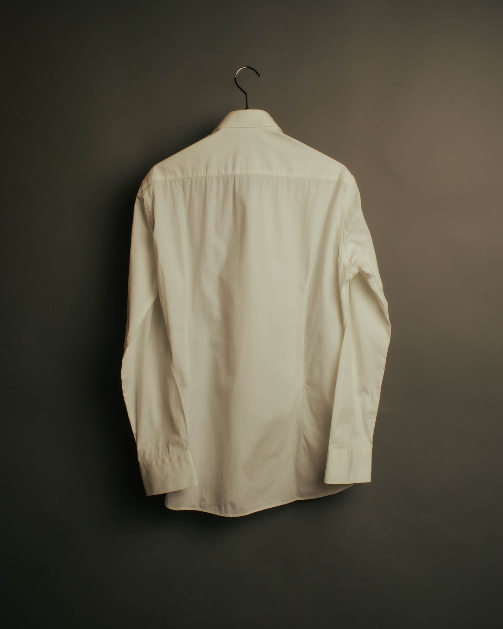 “FENDI” 2000’s Architectural trim dress shirt