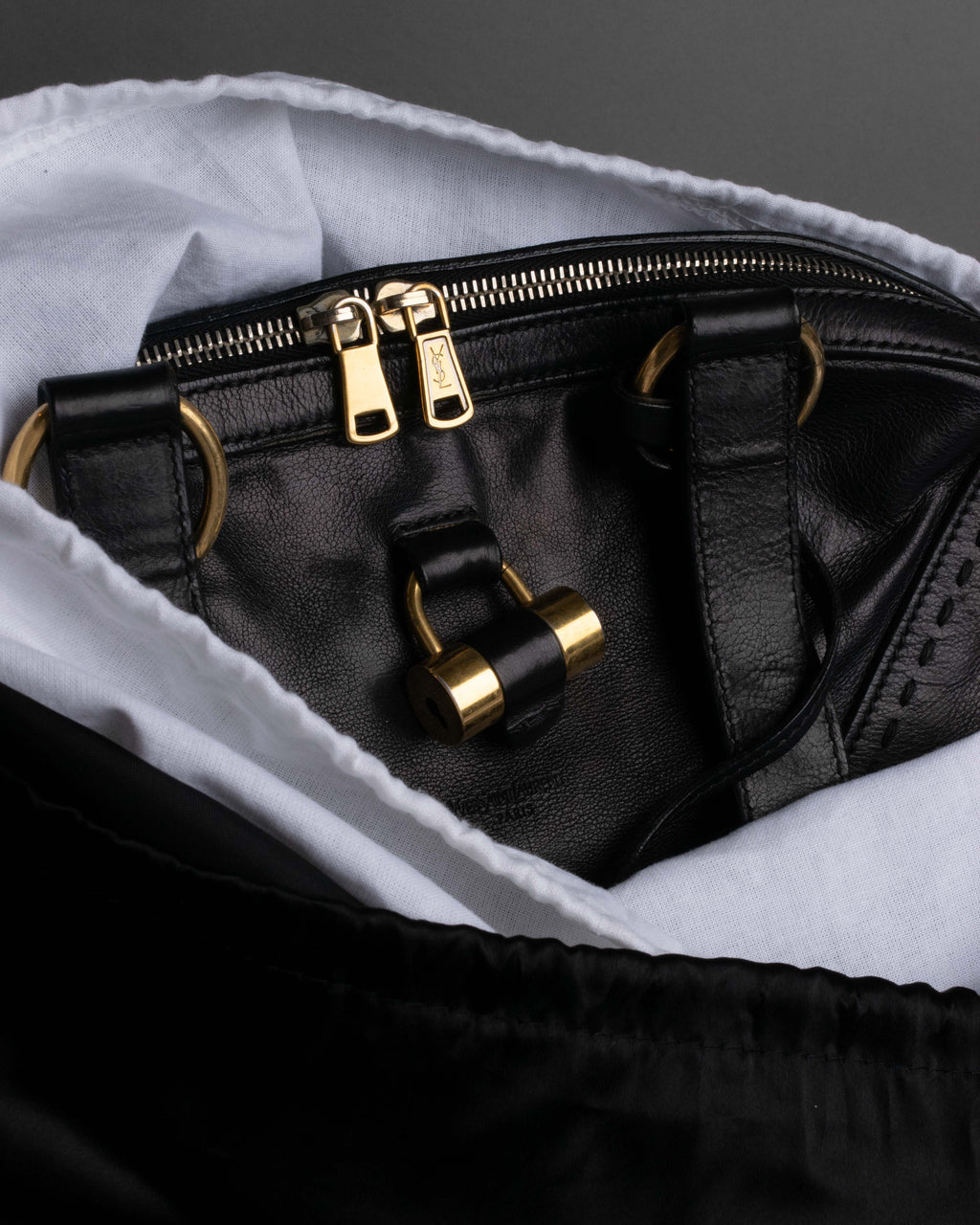 “Yves Saint Laurent” 2005-2010 Muse leather handbag