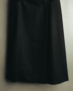 "JIL SANDER" 00's-10's Minimal wool wrap skirt