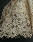 "VALENTINO" 2010's Cropped floral lace jacket