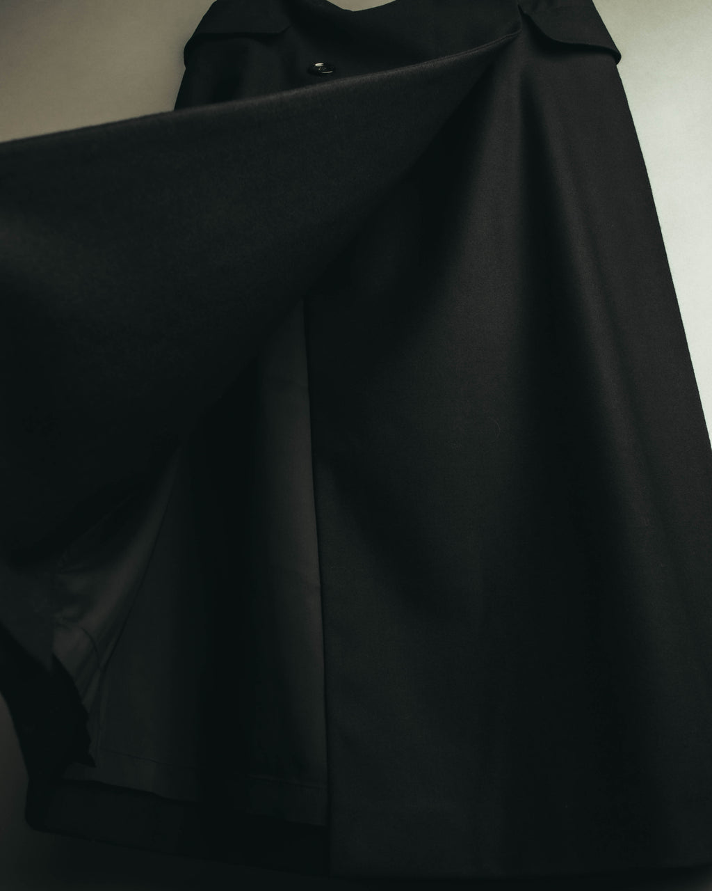 "JIL SANDER" 00's-10's Minimal wool wrap skirt