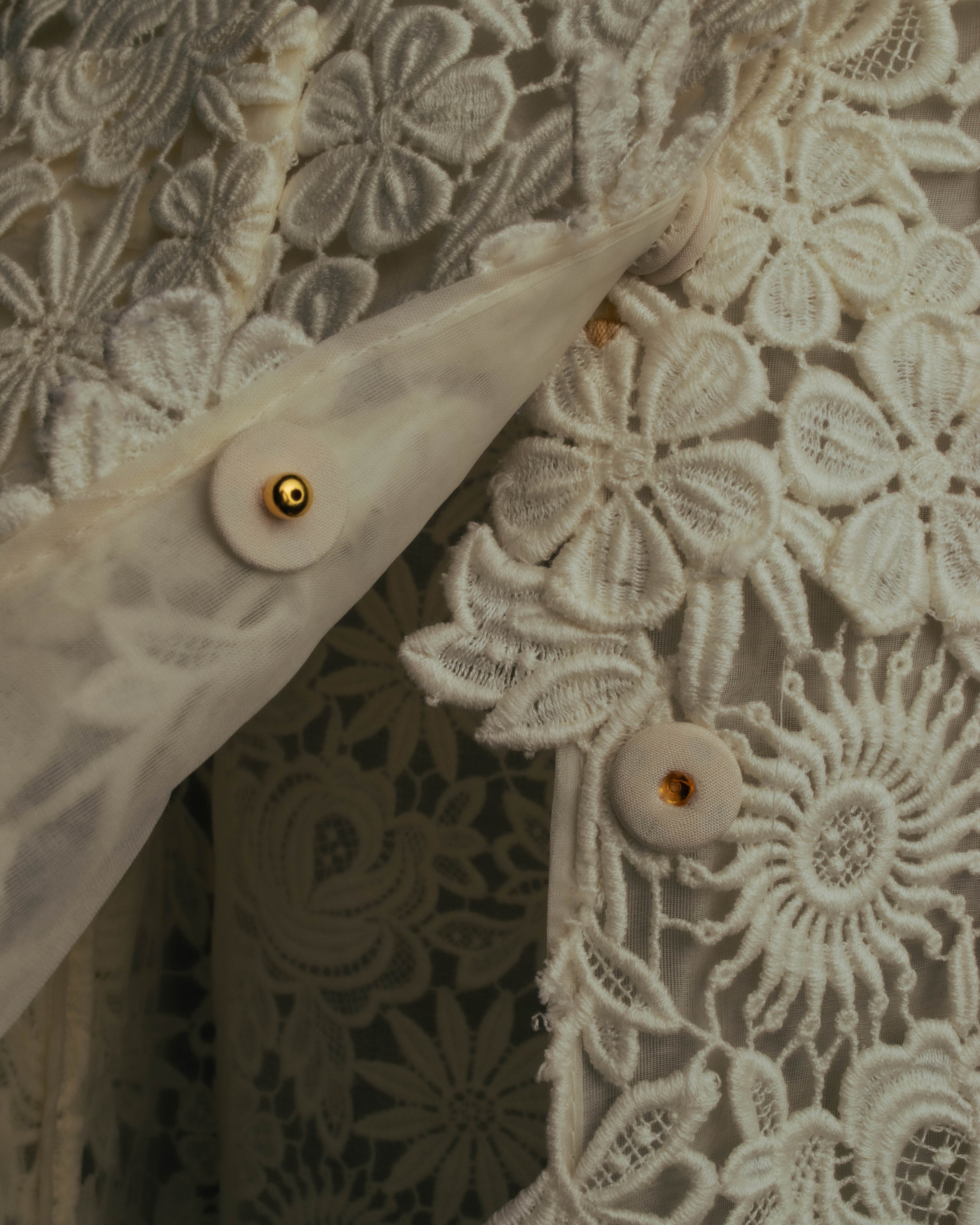 "VALENTINO" 2010's Cropped floral lace jacket