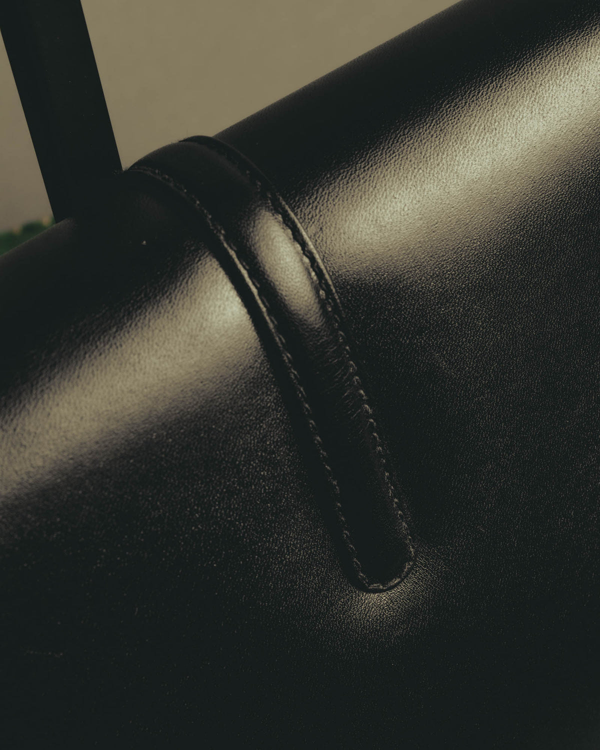 "GUCCI" 70's-80's Classic leather shoulder bag