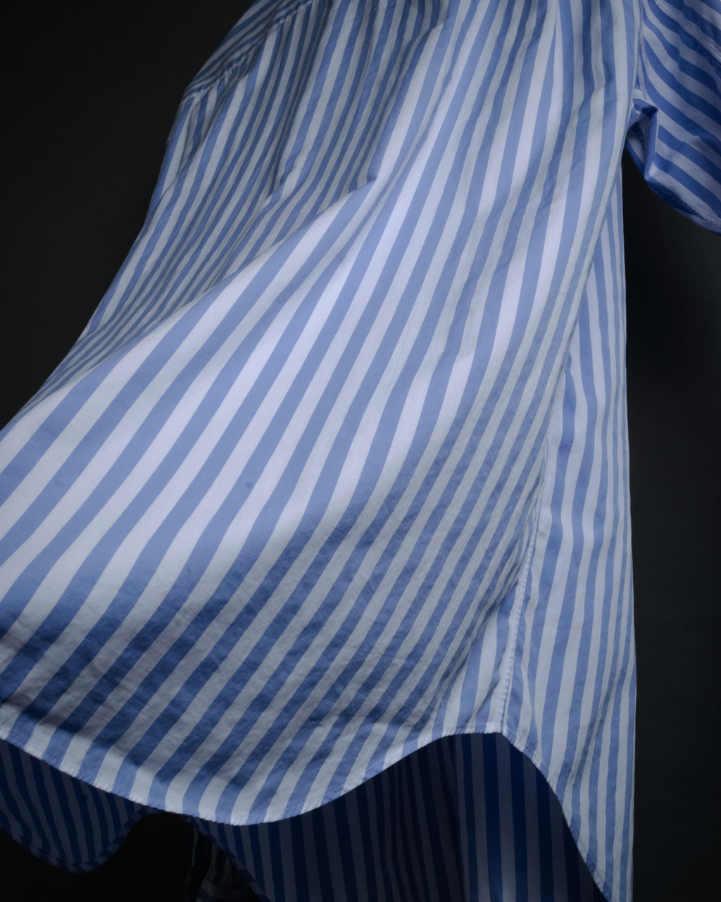 -SPECIAL-“ COMME des GARÇONS HOMME PLUS” 2015SS Multi button striped shirt