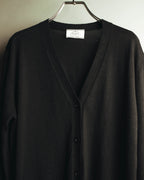 "PRADA" 10's-20's Lightweight v-neck knit cardigan