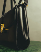 "GUCCI" 70's-80's Classic leather shoulder bag