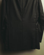 "BALENCIAGA" 00's-10's Huddersfield fabric classic tailored jacket