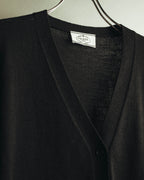 "PRADA" 10's-20's Lightweight v-neck knit cardigan