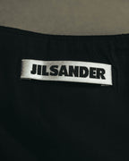 "JIL SANDER" 00's-10's Minimal wool wrap skirt