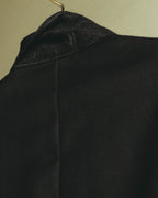 "BALENCIAGA" 00's-10's Huddersfield fabric classic tailored jacket