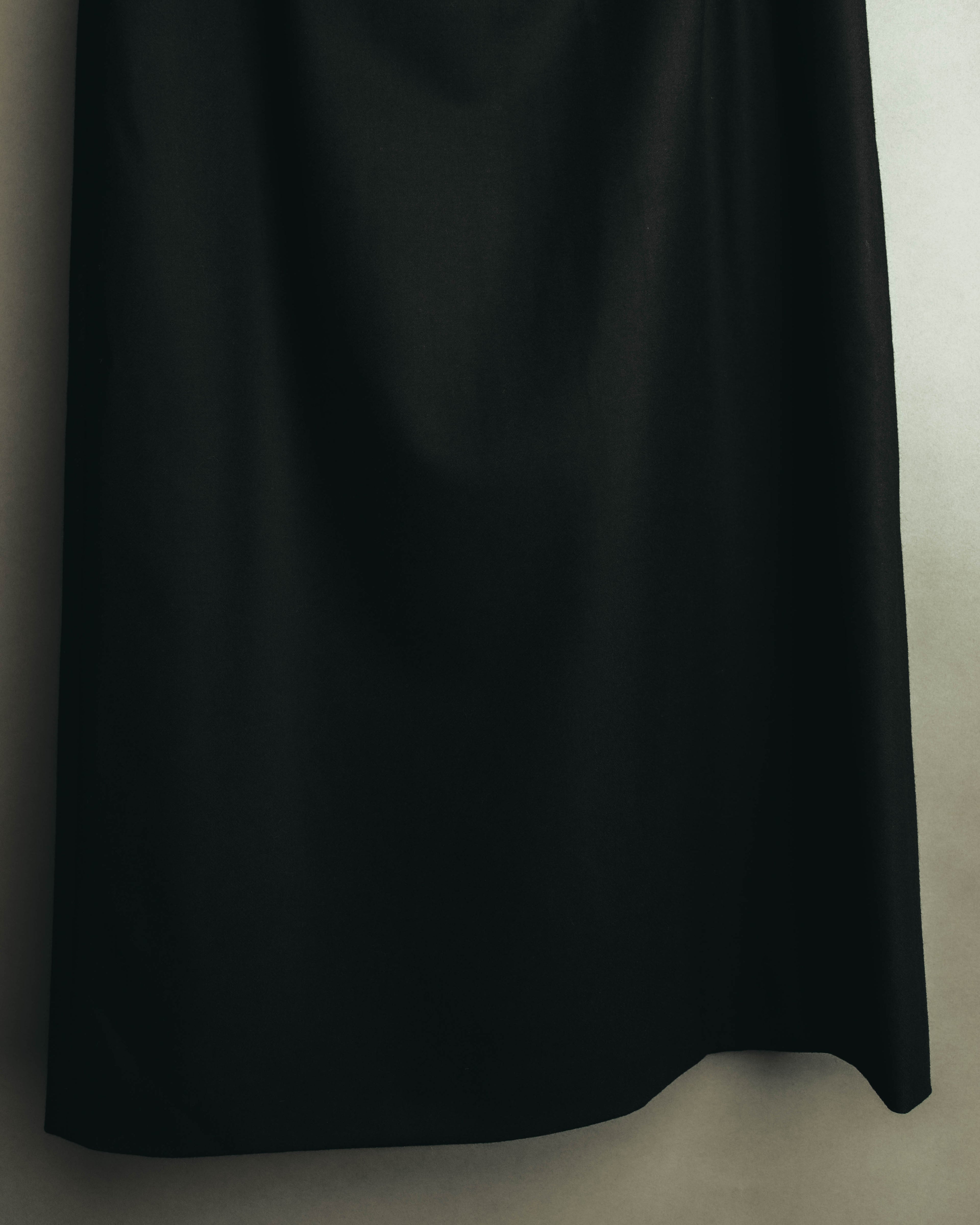 "JIL SANDER" 00's-10's Minimal wool wrap skirt