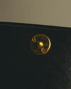 "GUCCI" 70's-80's Classic leather shoulder bag