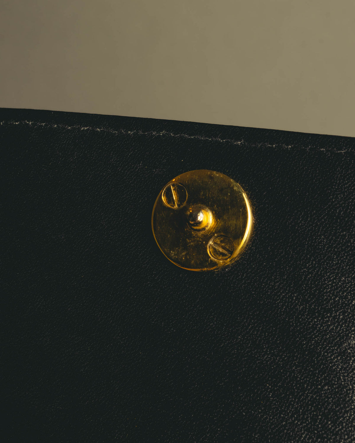 "GUCCI" 70's-80's Classic leather shoulder bag