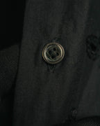“tricot COMME des GARÇONS” 2020 Floral embroidery stand collar shirt