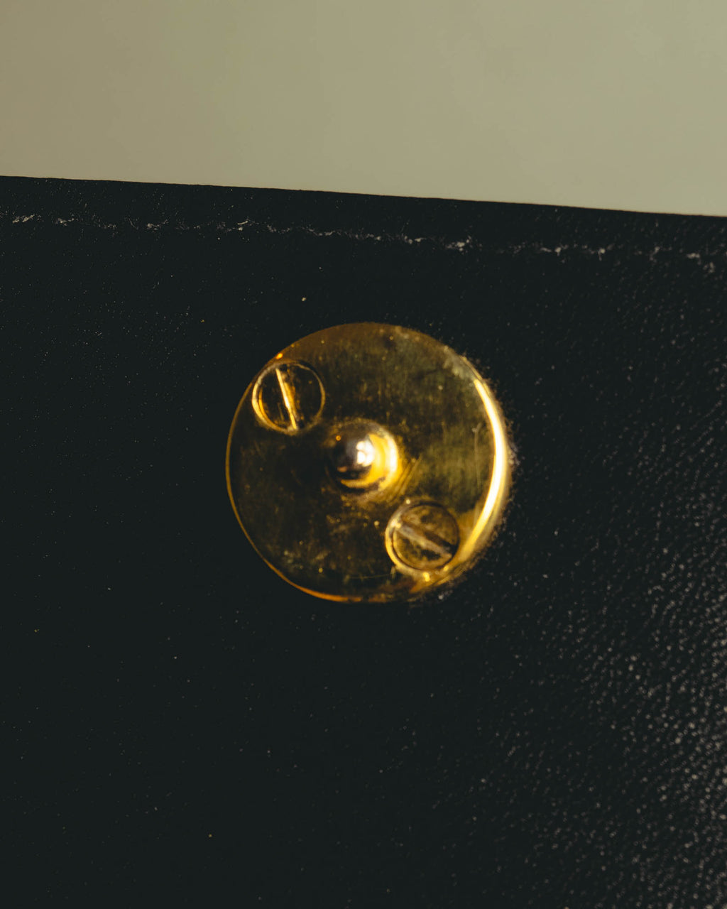 "GUCCI" 70's-80's Classic leather shoulder bag