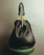 "See By Chloé" Black suede hobo shoulder bag