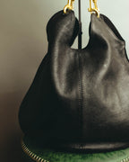 "See By Chloé" Black suede hobo shoulder bag