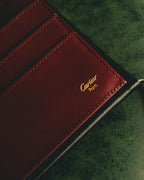 "Cartier" 90's-00's Sculptural leather clutch bag