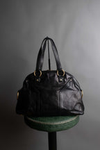 “Yves Saint Laurent” 2005-2010 Muse leather handbag
