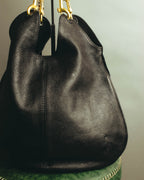 "See By Chloé" Black suede hobo shoulder bag